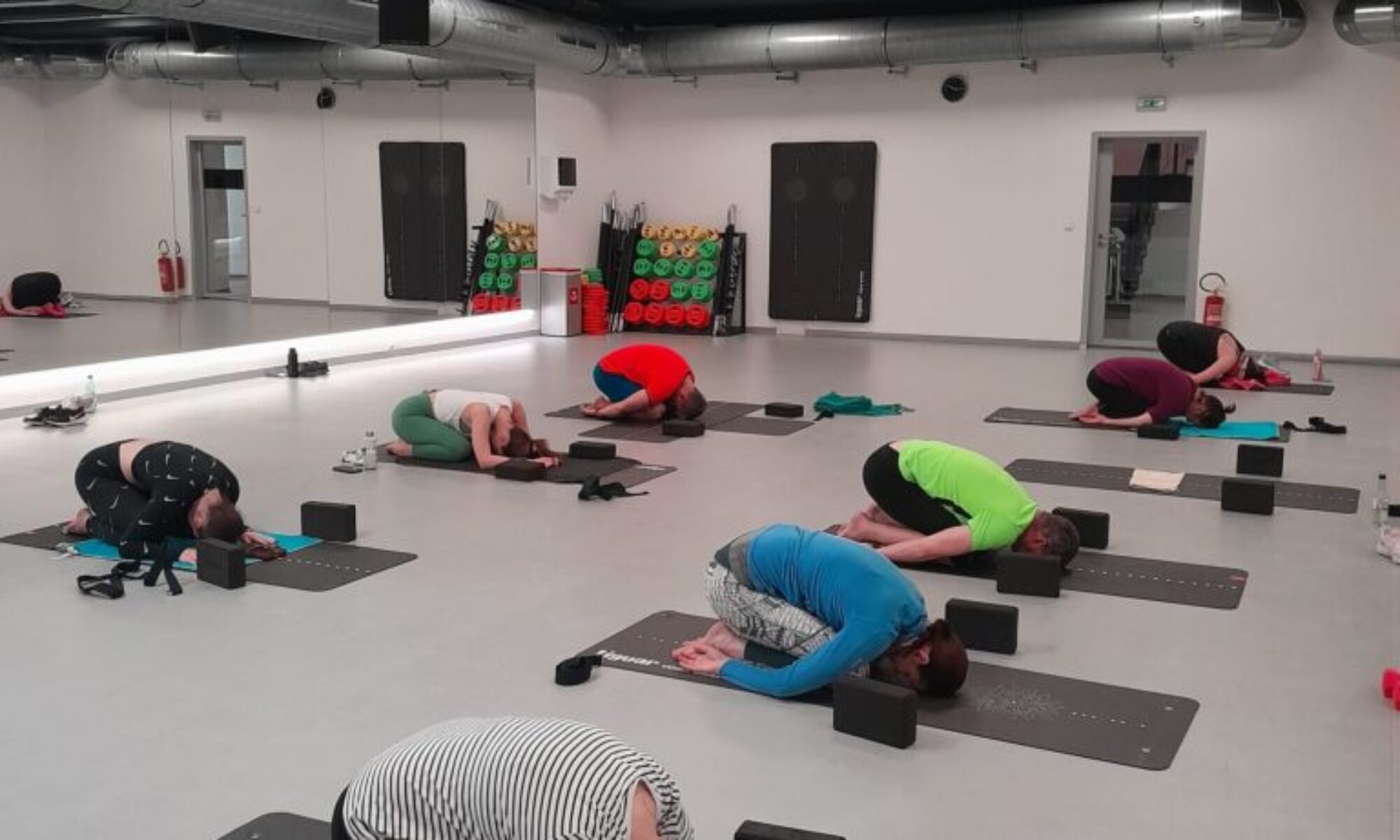Clinic jóga Skupinová lekce Clinic jóga v XFitness Smíchov