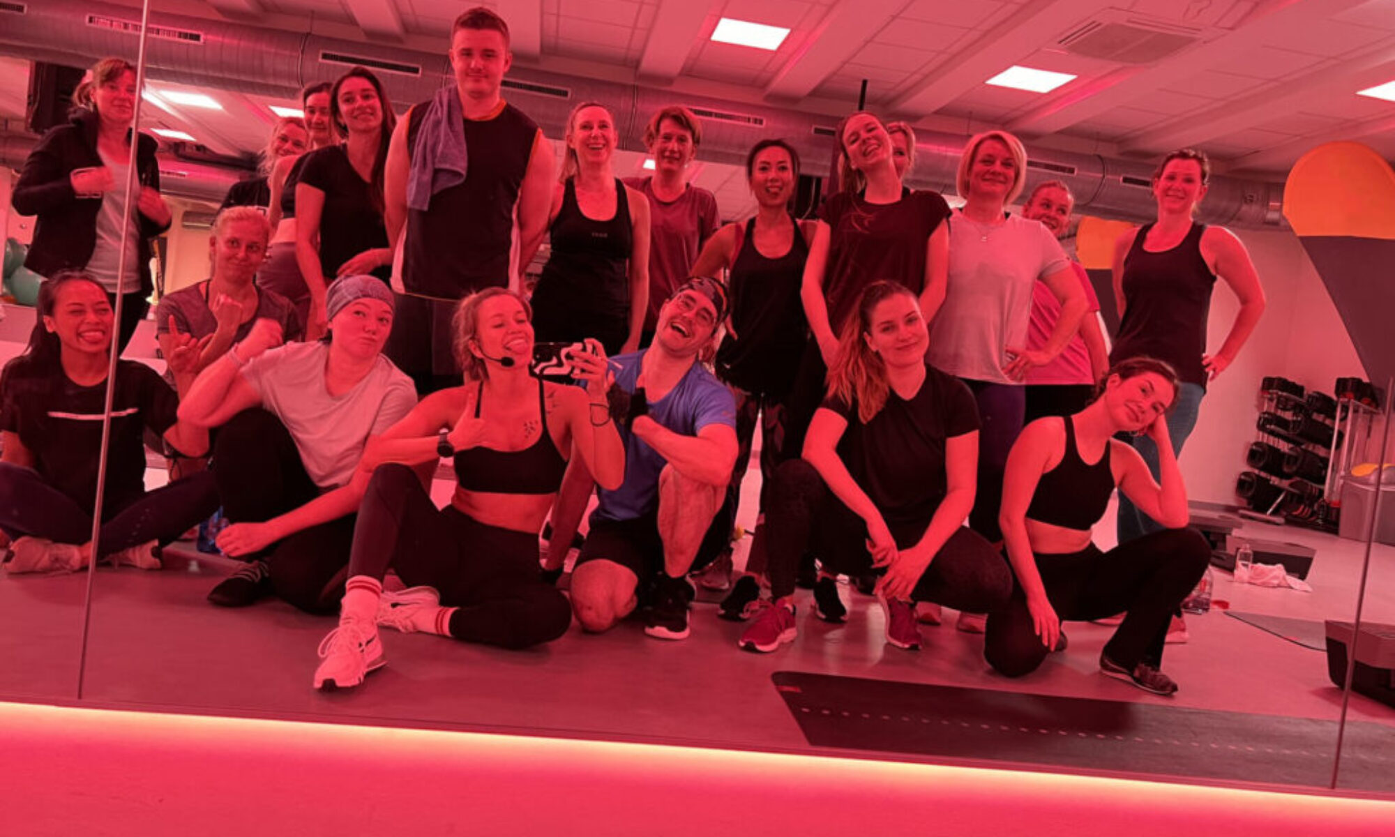 Kruhový trénink Skupinová lekce Kruhový trénink v XFitness Smíchov